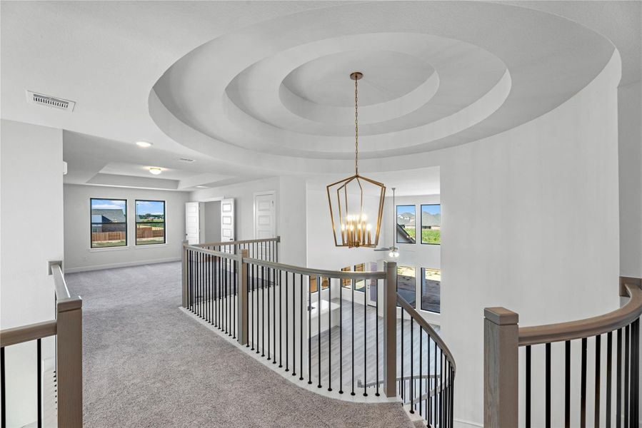 Furnished interior view inside a new home in Lago Mar, Texas City (Image 11).