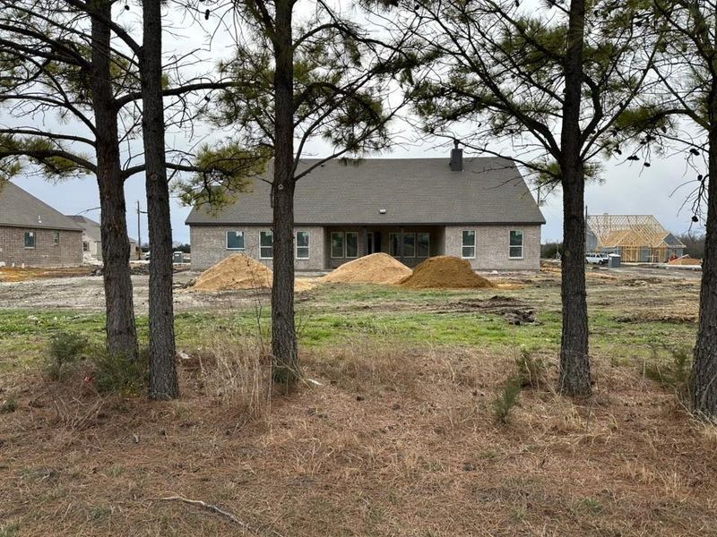 View of front of property with a chimney