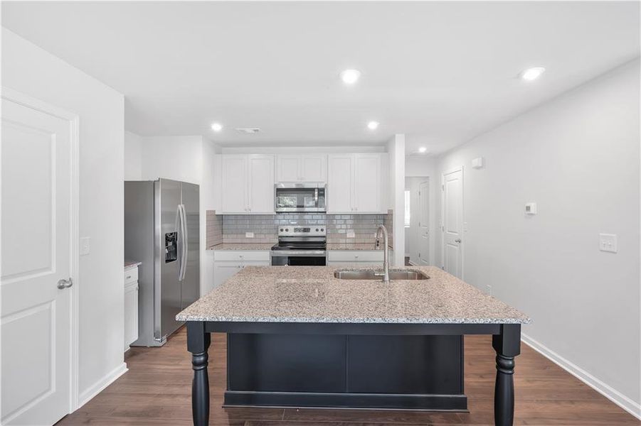 Furnished interior view inside a new home in Village Green, Adairsville (Image 14).