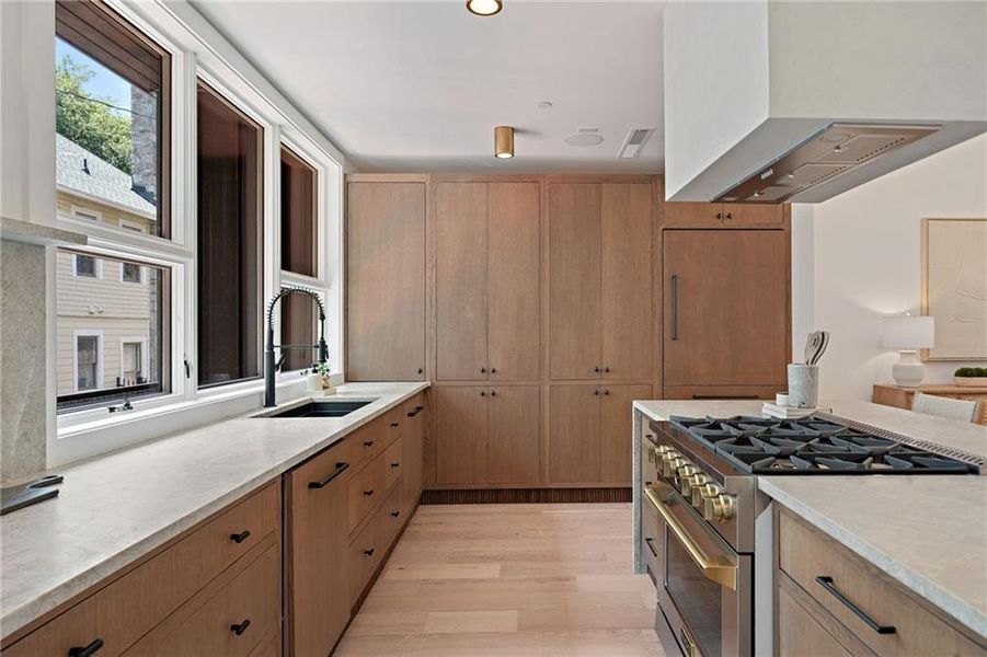 Furnished interior view inside a new home in , Atlanta (Image 14).