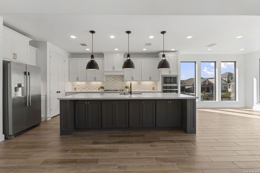 Furnished interior view inside a new home in Esperanza, Boerne (Image 13).
