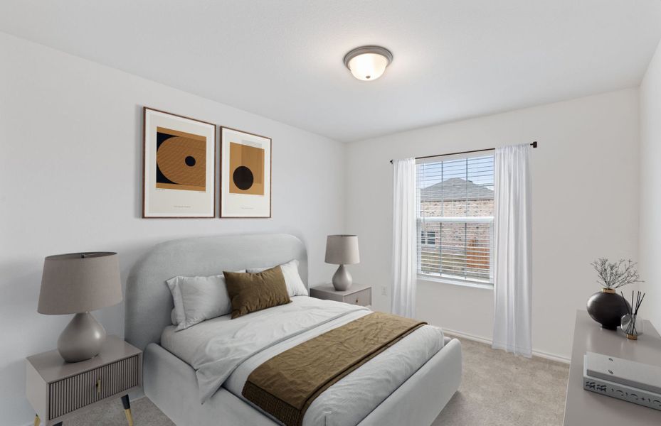 Representative furnished interior of a home built from the Pierce by Centex in Arboretum Estates, Terrell (Image 6).