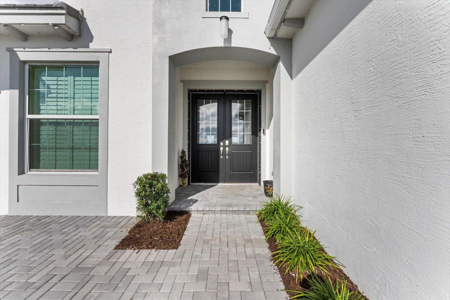 Exterior details and patio area of a home in , Westlake (Image 23).