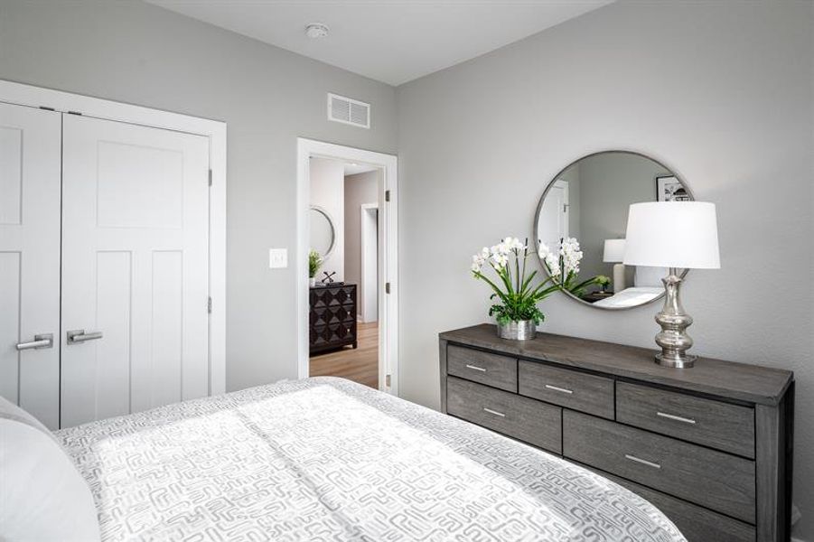 Furnished interior in a model home at Hope Pointe Single Family Homes in North Myrtle Beach (Image 17). Furnished interior in a model home at Hope Pointe Single Family Homes in North Myrtle Beach (Image 17).