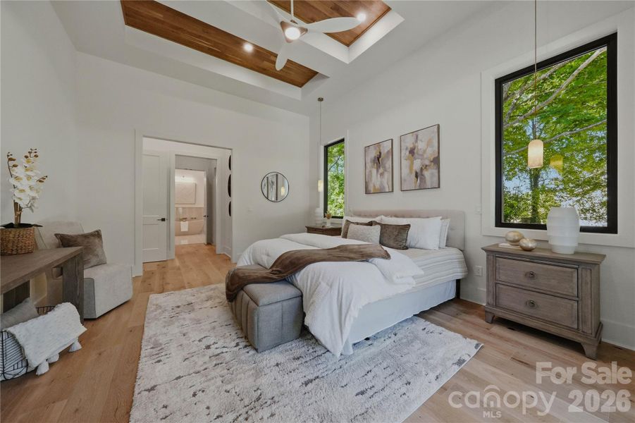 Furnished interior view inside a new home in , Cornelius (Image 33).