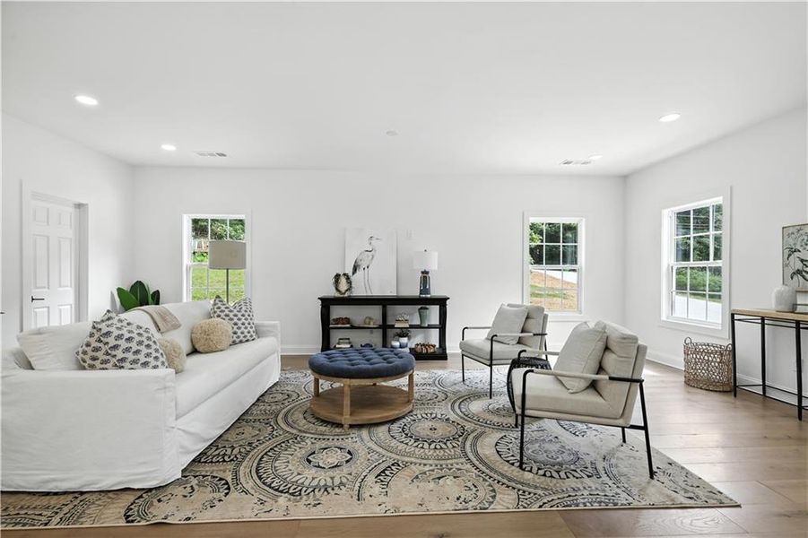 Furnished interior view inside a new home in , Woodstock (Image 5).