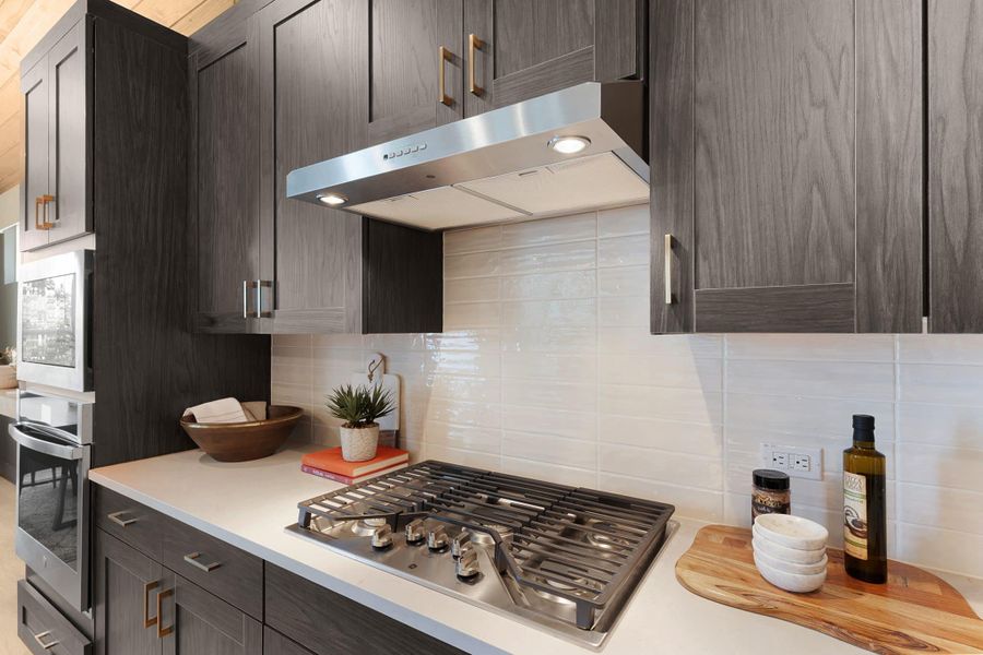 Furnished interior view inside a new home in Highland Village, Georgetown (Image 66). Furnished interior view inside a new home in Highland Village, Georgetown (Image 66).