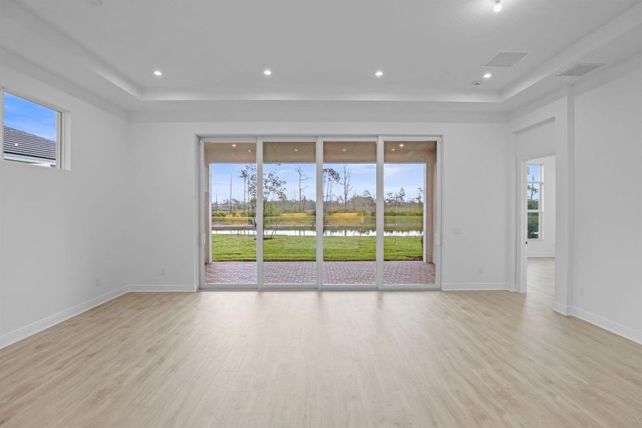 Furnished interior view inside a new home in Cove Royale, Stuart (Image 17).