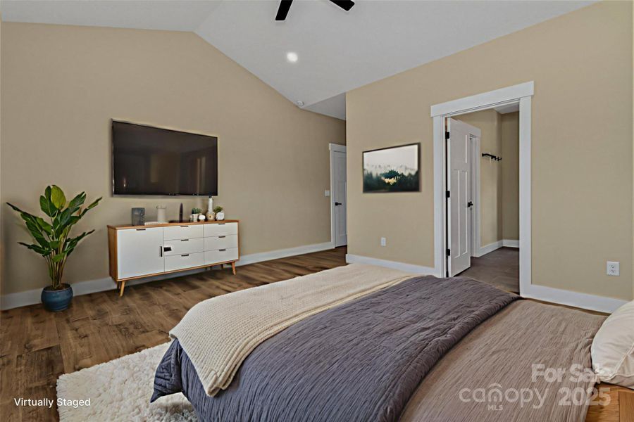 Primary Bedroom - virtually staged Primary Bedroom - virtually staged