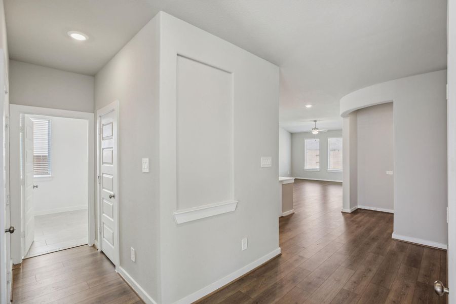 Photo is not of the actual home but is an inspirational photo of builder's model home and may depict options, furnishings, and/or decorator features that are not included.