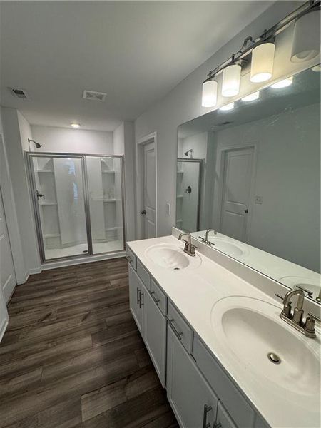 Furnished interior view inside a new home in , Duluth (Image 25). Furnished interior view inside a new home in , Duluth (Image 25).