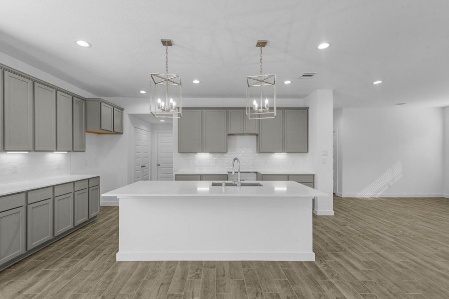 Furnished interior view inside a new home in Beacon Hill, Waller (Image 7).
