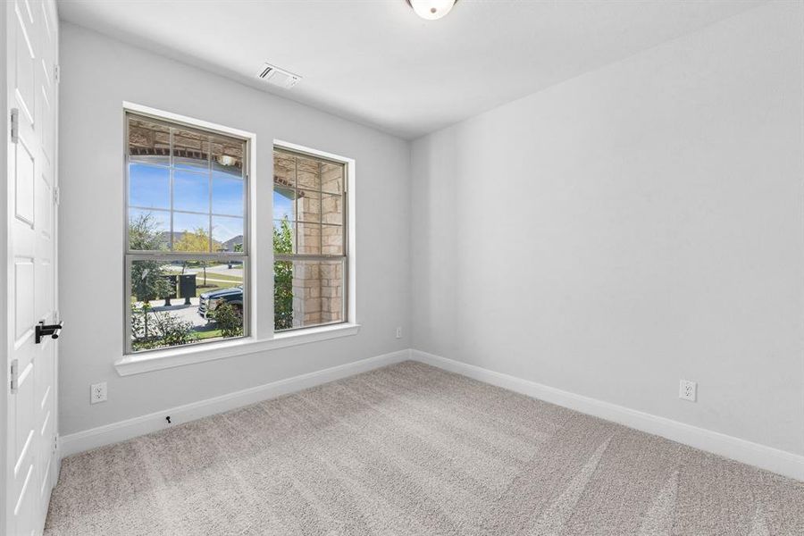 Spacious, unfurnished interior of a new home in South Pointe  Cottage Series, Mansfield (Image 30).