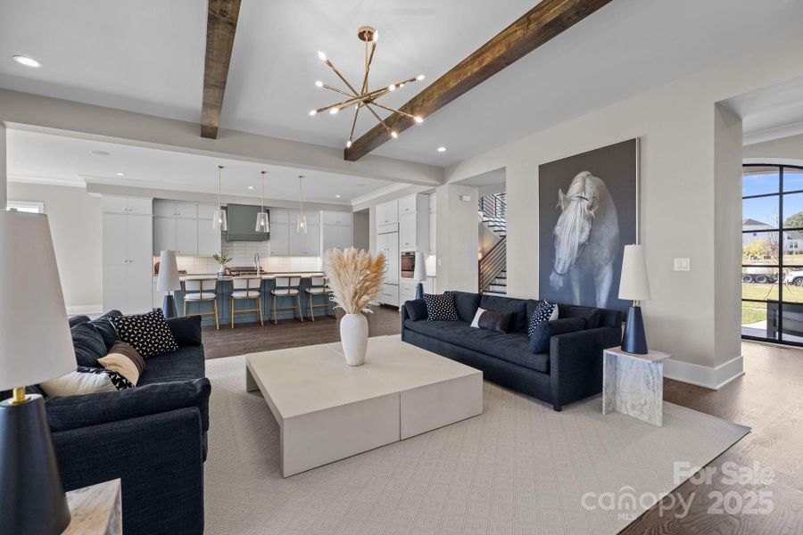 Furnished interior view inside a new home in Broadmoor at Marvin, Marvin (Image 5). Furnished interior view inside a new home in Broadmoor at Marvin, Marvin (Image 5).