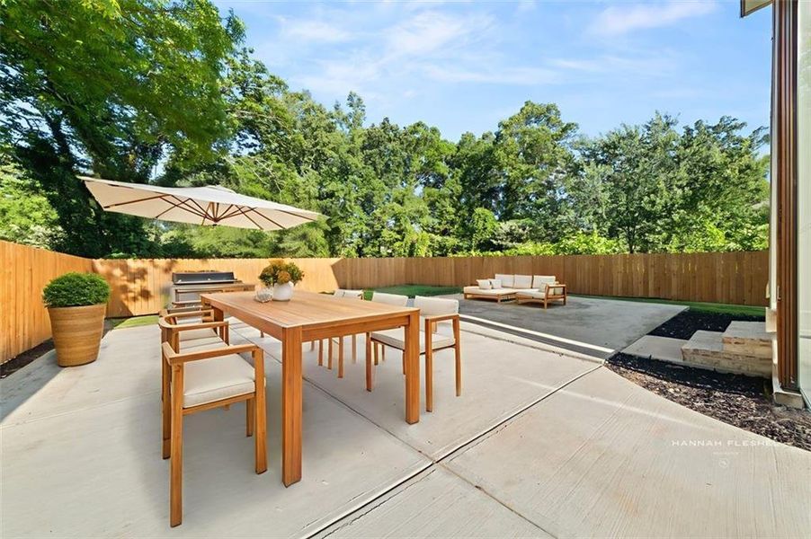Furnished interior view inside a new home in , Avondale Estates (Image 11).