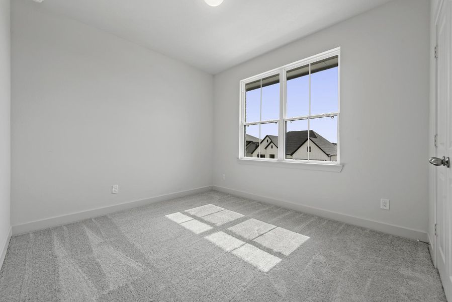 Spacious, unfurnished interior of a new home in Bridgeland, Cypress (Image 20).