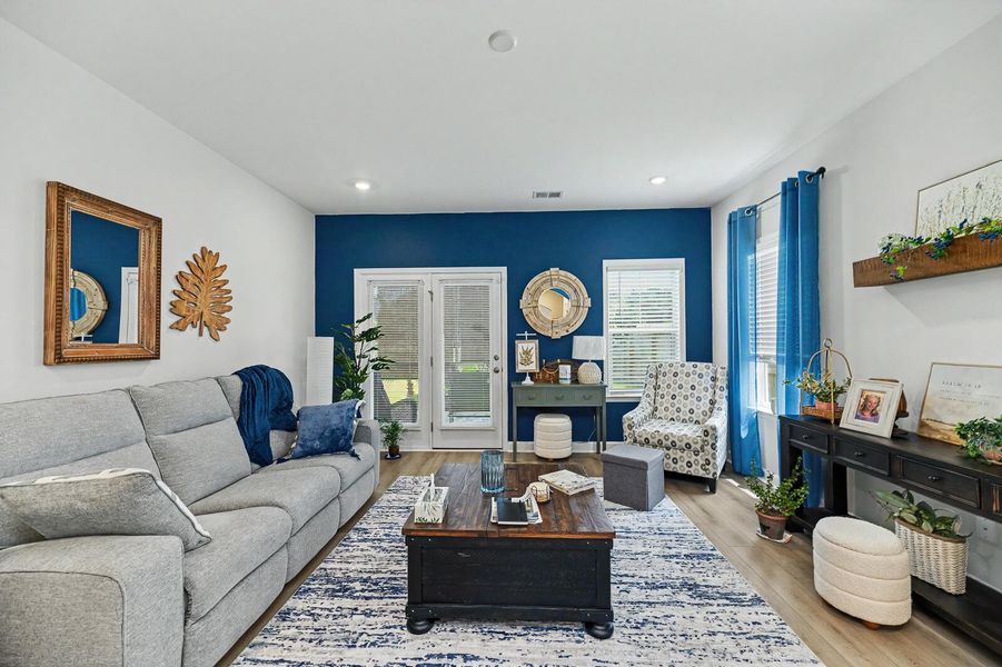 Furnished interior view inside a new home in Six Oaks, Summerville (Image 5).