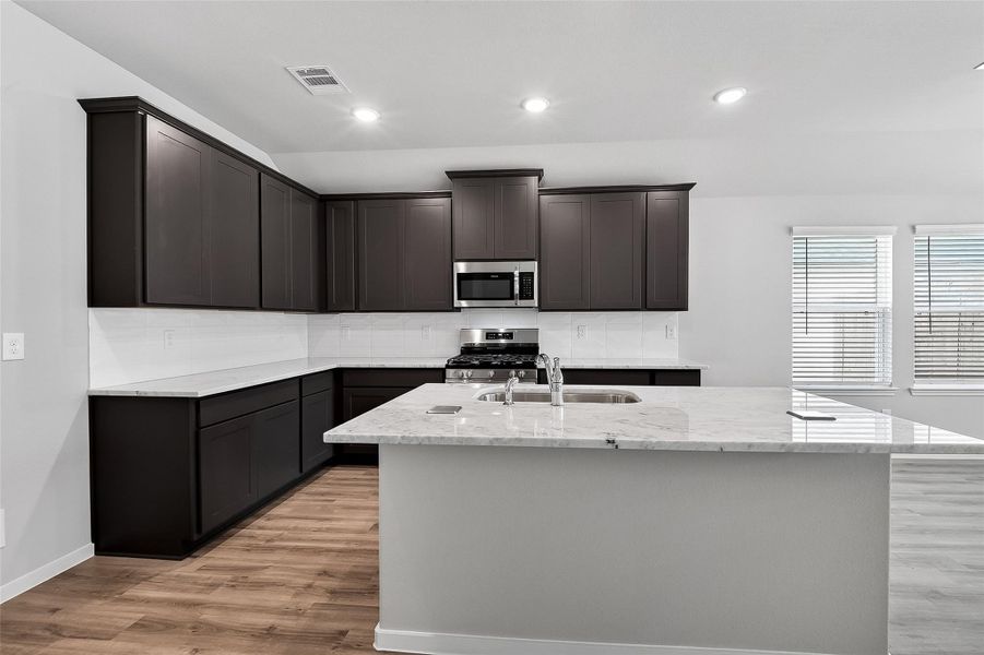 Furnished interior view inside a new home in Rollingbrook Estates, Baytown (Image 7).