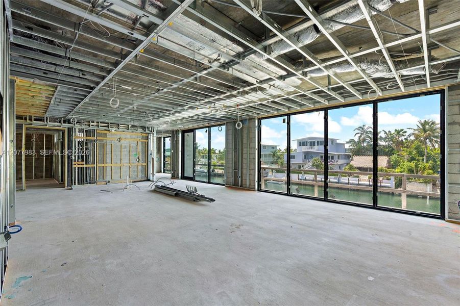 In-progress construction of a new home in , Islamorada, Village of Islands, FL (Image 25).