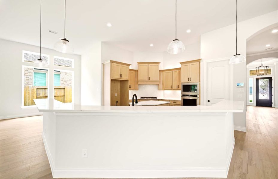 Furnished interior view inside a new home in Bridgeland 50′, Cypress (Image 10). Furnished interior view inside a new home in Bridgeland 50′, Cypress (Image 10).
