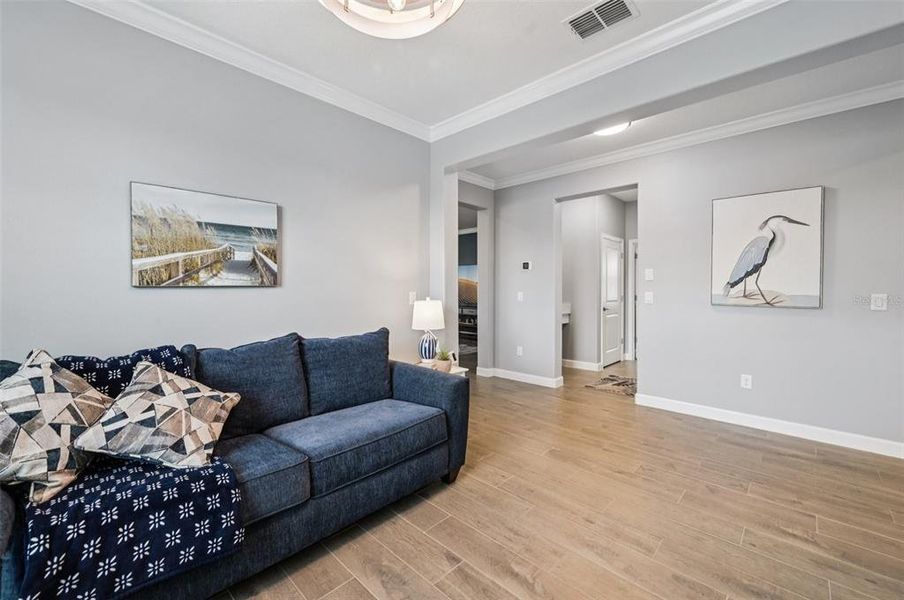 Furnished interior view inside a new home in , Wimauma (Image 45). Furnished interior view inside a new home in , Wimauma (Image 45).