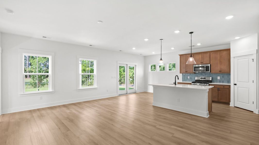 Furnished interior view inside a new home in Bluffs at Sun Colony, Longs (Image 4).