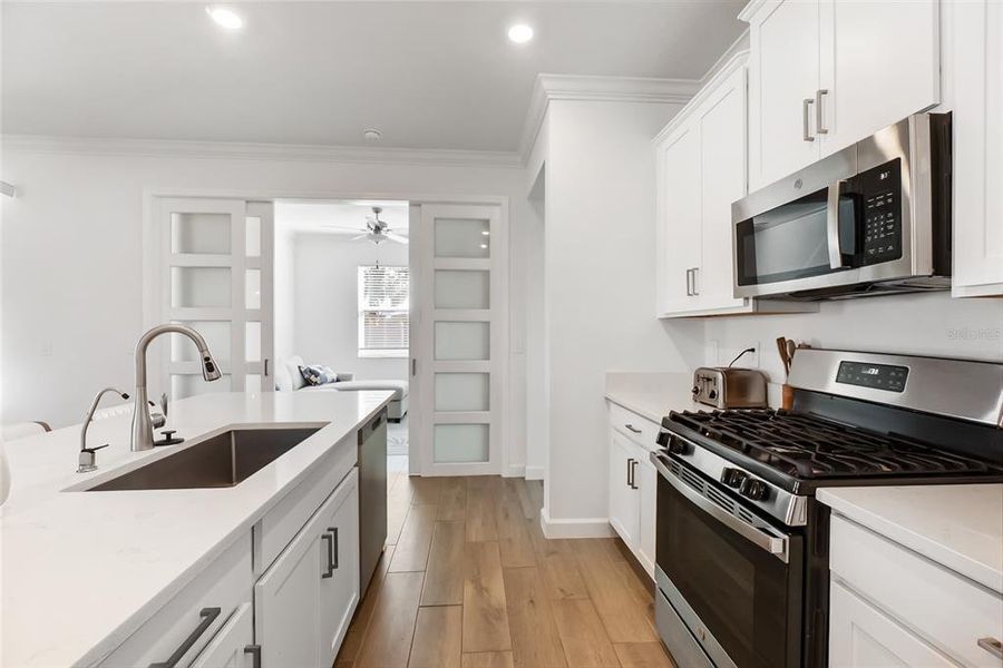 Furnished interior view inside a new home in Southshore Bay Active Adult, Wimauma (Image 14).
