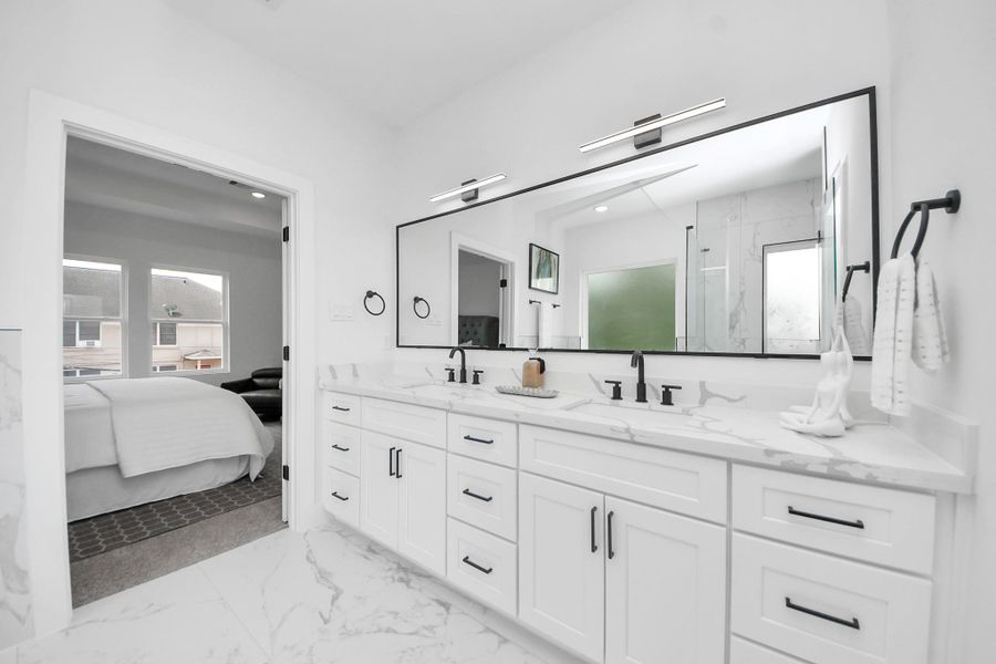 Primary bathroom Primary bathroom