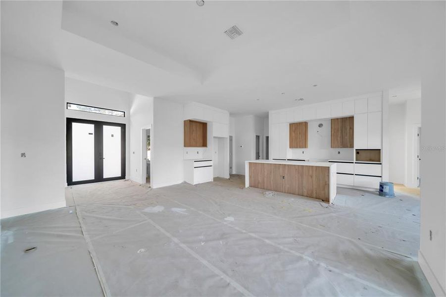 In-progress construction of a new home in , North Port, FL (Image 3).