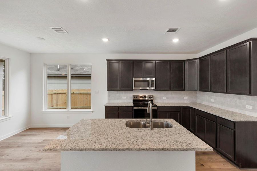 Furnished interior view inside a new home in , Huntsville (Image 6).