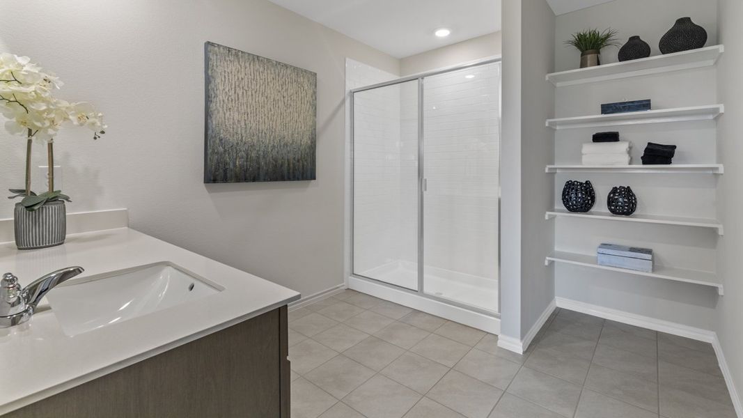 Furnished interior view inside a new home in Crane Crossing, Crandall (Image 13).