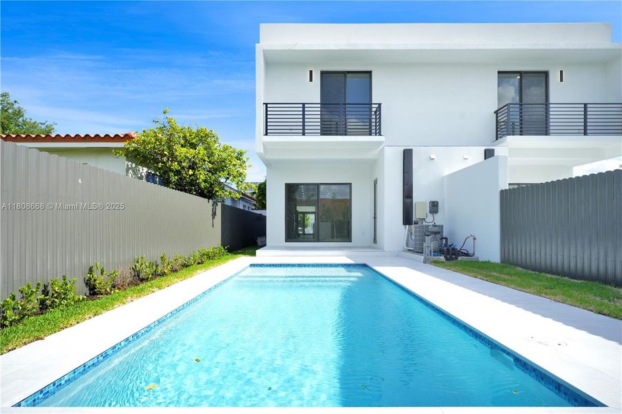 Front exterior of a new home in , Miami, FL, highlighting curb appeal (Image 20).