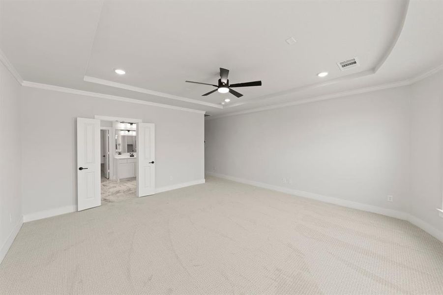 Spacious, unfurnished interior of a new home in Sutton Fields, Celina (Image 22).