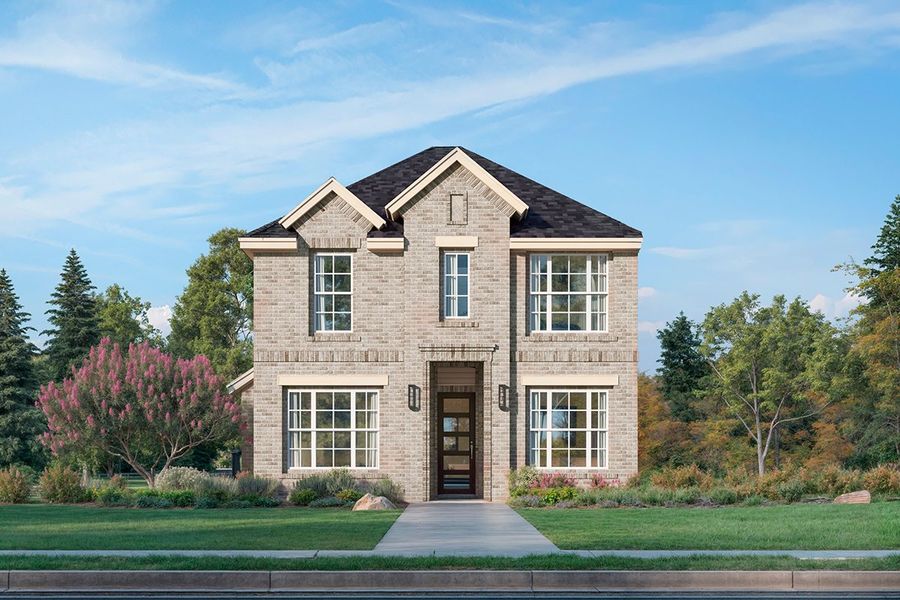 Front exterior of a home in the Enclave 35s community, located in Frisco, TX (Image 14).