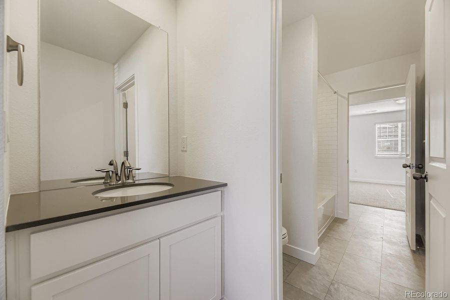 Furnished interior view inside a new home in Ken-Caryl Ranch: The Monarch Collection, Littleton (Image 4).