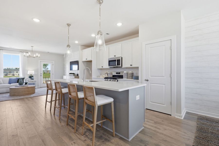 Kitchen and Family Room Kitchen and Family Room