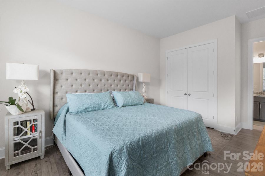 Furnished interior view inside a new home in , Clover (Image 45).