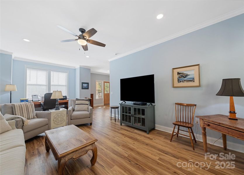 Furnished interior view inside a new home in , Waynesville (Image 26).