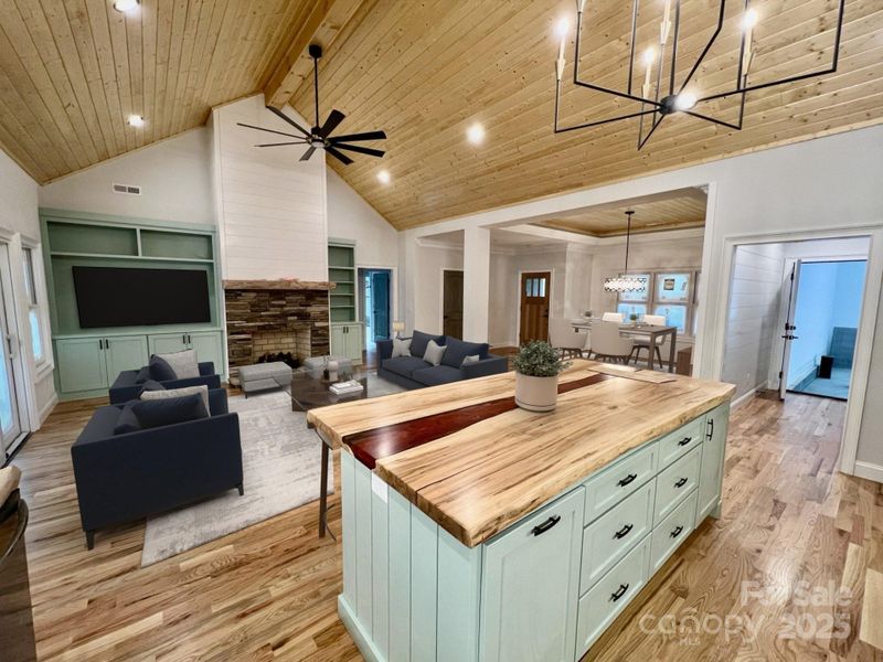 Kitchen to Great Room