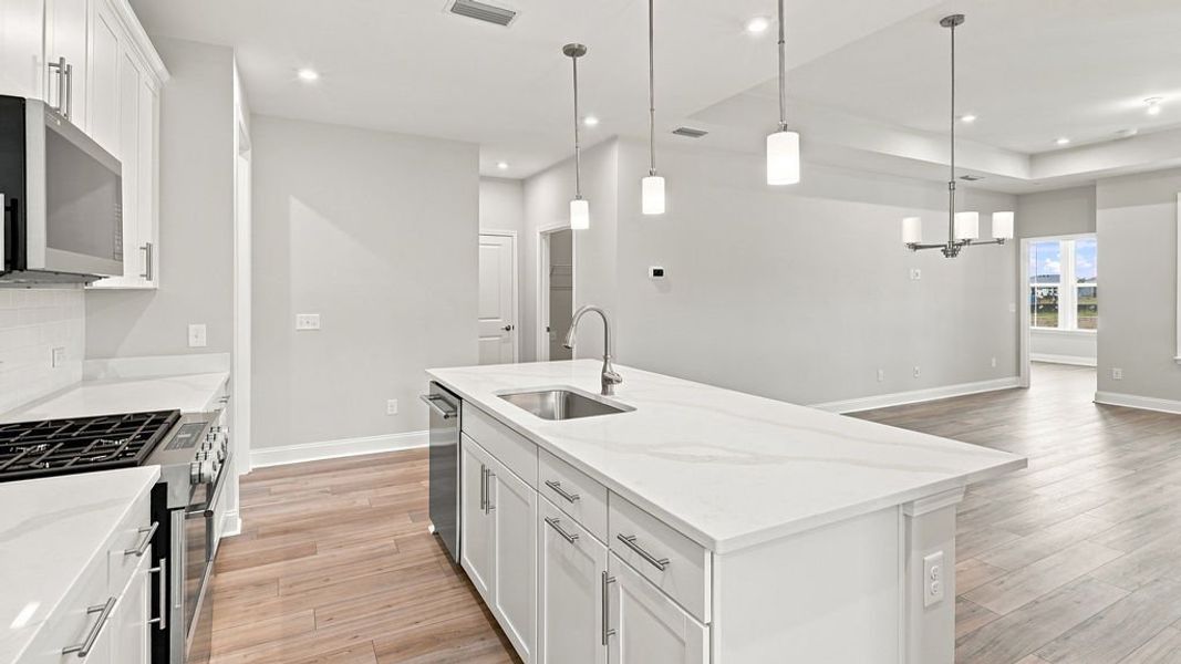 Furnished interior view inside a new home in Sun City Hilton Head, Bluffton (Image 8).