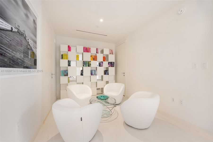 Furnished interior view inside a new home in Aston Martin Residences, Miami (Image 18).