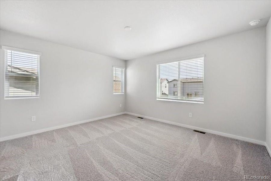 Spacious, unfurnished interior of a new home in Farmlore, Brighton (Image 19). Spacious, unfurnished interior of a new home in Farmlore, Brighton (Image 19).