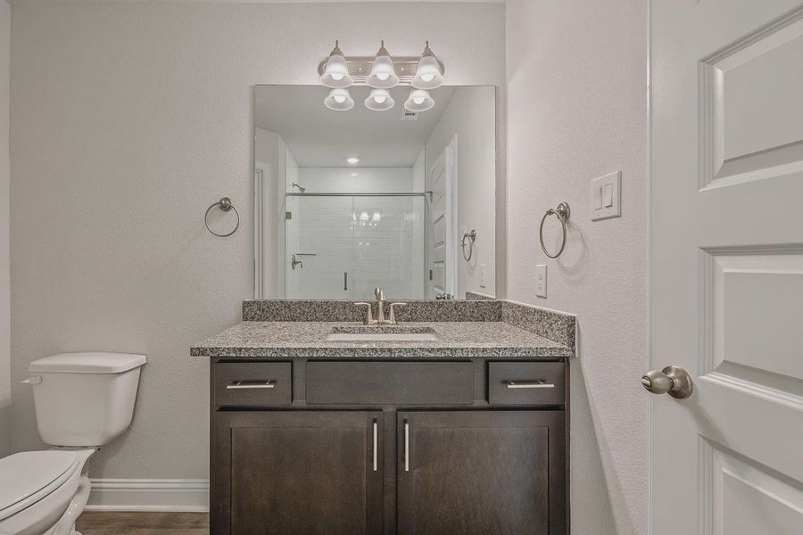 Furnished interior view inside a new home in Grand Oaks Reserve, Cleveland (Image 9).
