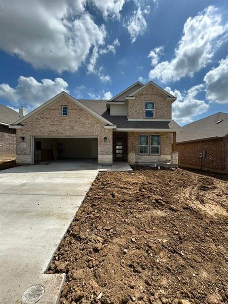 In-progress construction of a new home in Liberty Pointe, Gainesville, TX (Image 9).