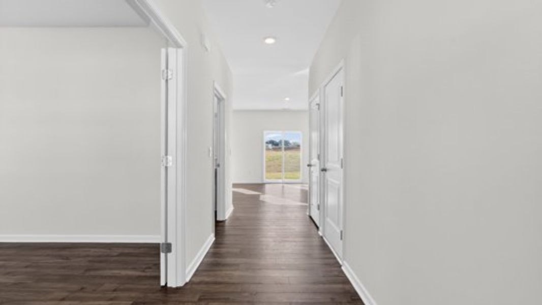 Spacious, unfurnished interior of a new home in The Reserve at Prestleigh, Wake Forest (Image 14).