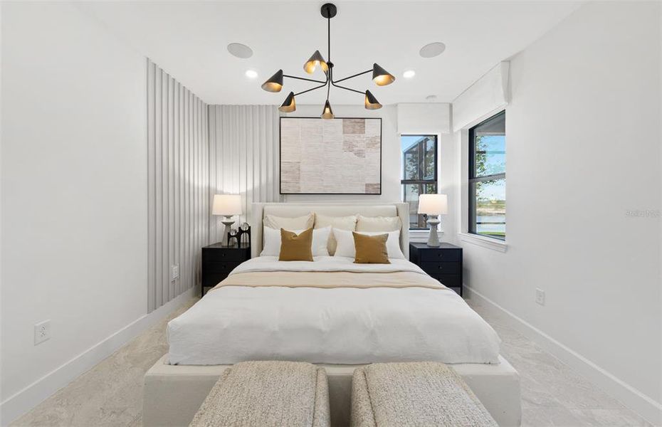 Furnished interior view inside a new home in Del Webb Catalina, Lakewood Ranch (Image 21). Furnished interior view inside a new home in Del Webb Catalina, Lakewood Ranch (Image 21).