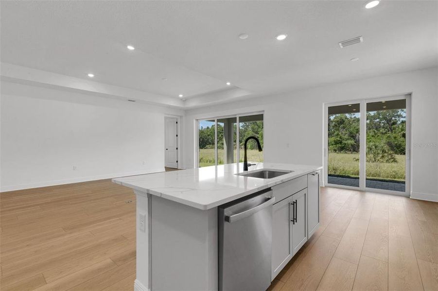 Furnished interior view inside a new home in Creeks Edge at Twin Rivers, Parrish (Image 10).