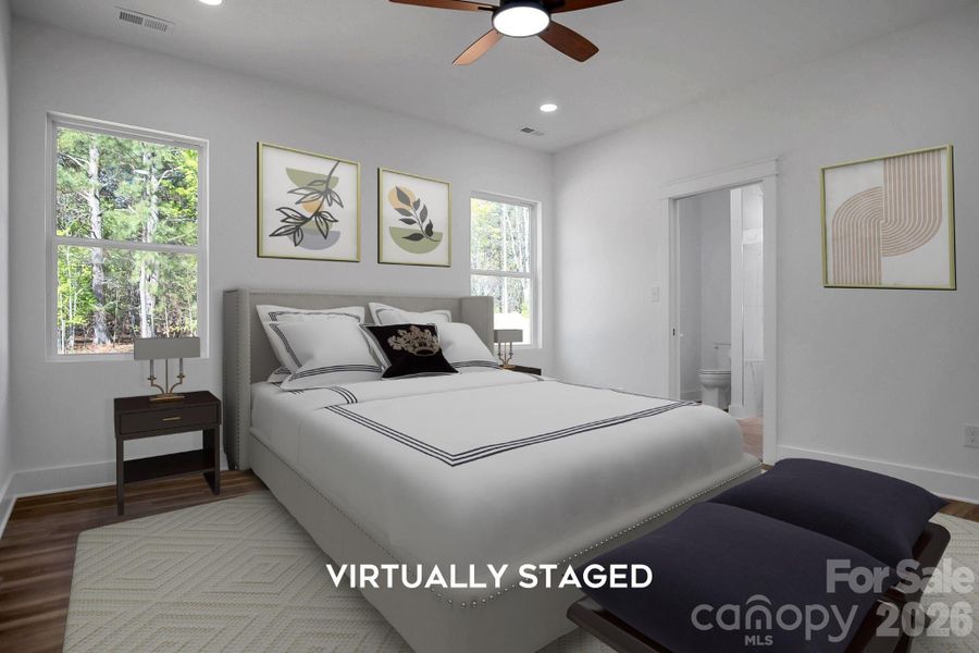 Furnished interior view inside a new home in , Cherryville (Image 6).