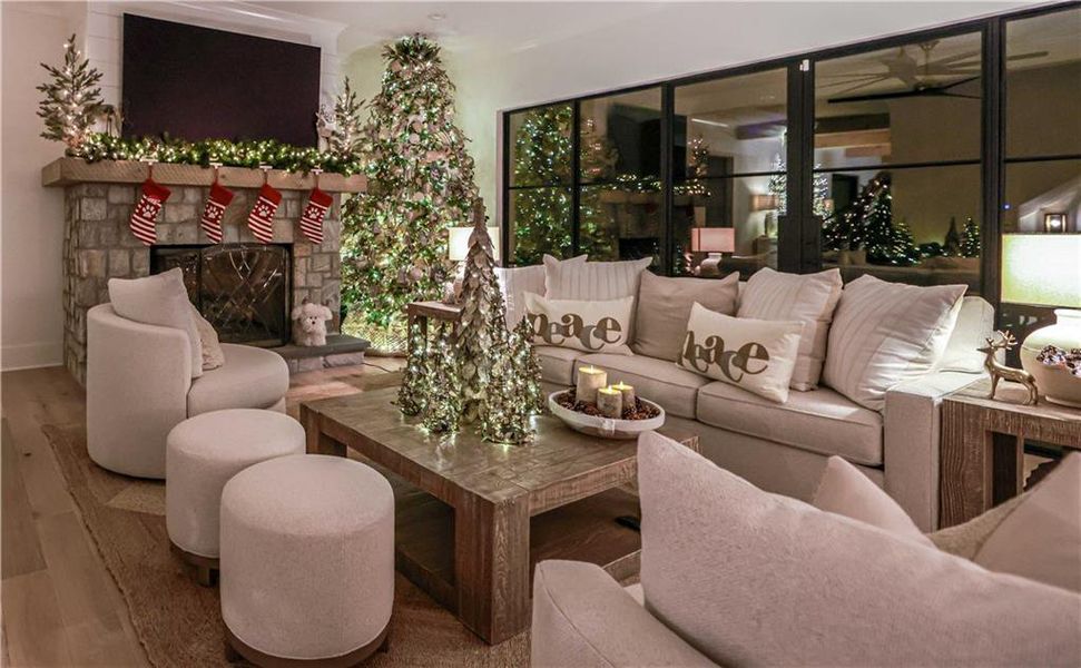 Furnished interior view inside a new home in , Canton (Image 6). Furnished interior view inside a new home in , Canton (Image 6).