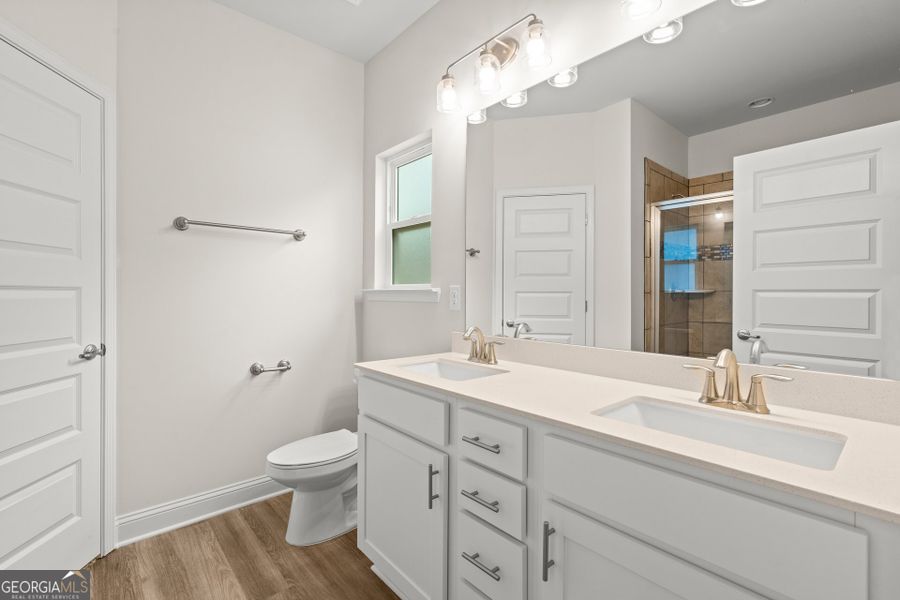 Furnished interior view inside a new home in Canterbury Villas, Carrollton (Image 8).